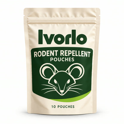 Ivorlo rodent repellent pouches, 1 bag of 10