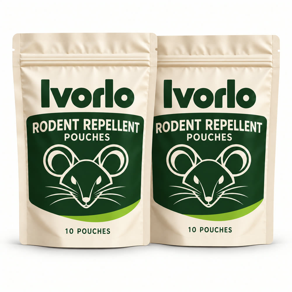 Ivorlo rodent repellent pouches, 2 bags of 10
