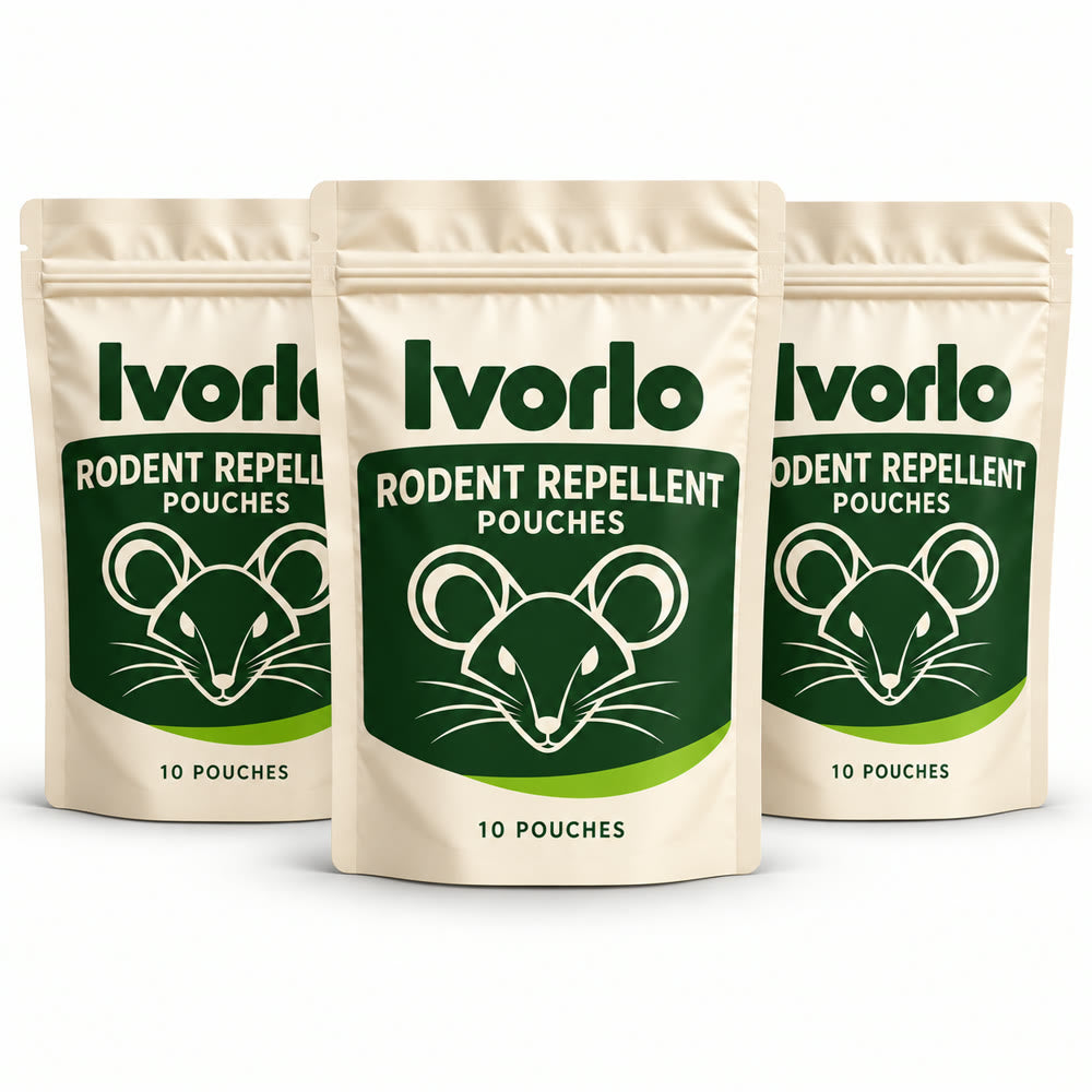 Ivorlo rodent repellent pouches, 3 bags of 10