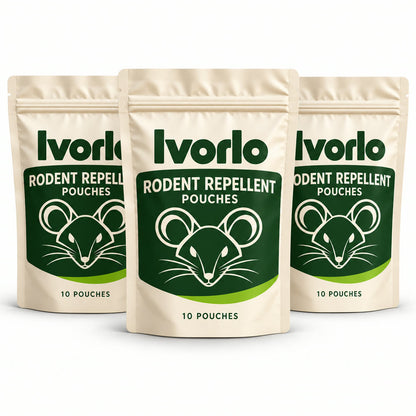 Ivorlo rodent repellent pouches, 3 bags of 10