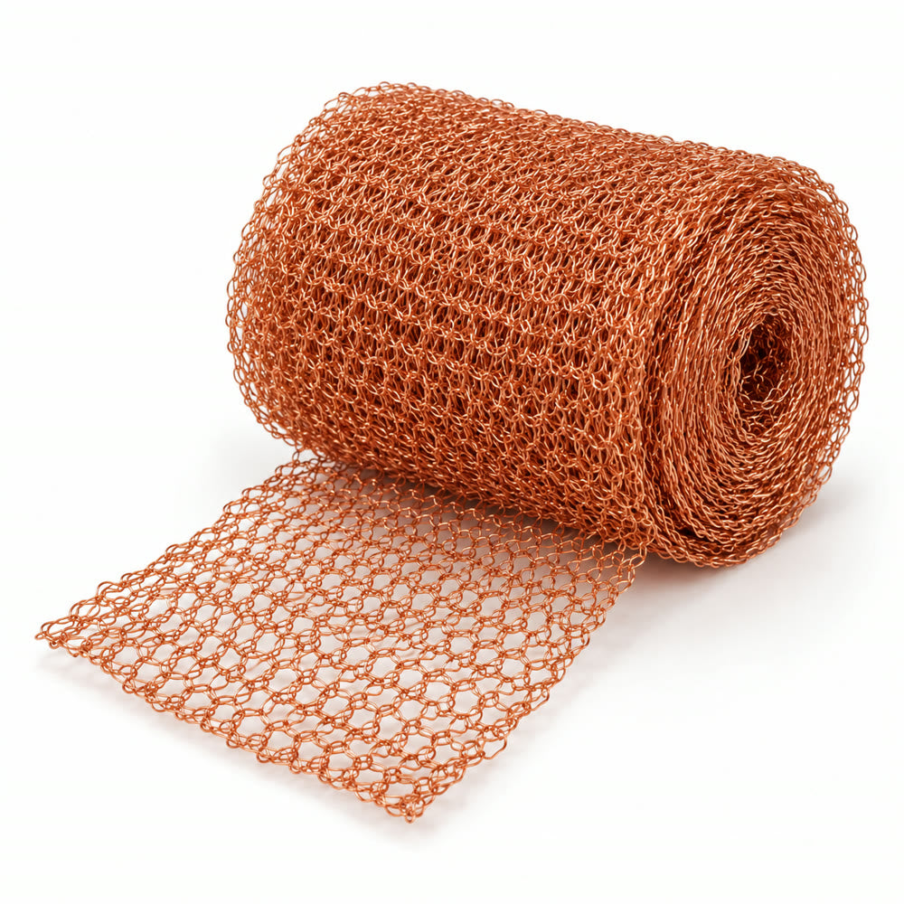 Copper mesh roll
