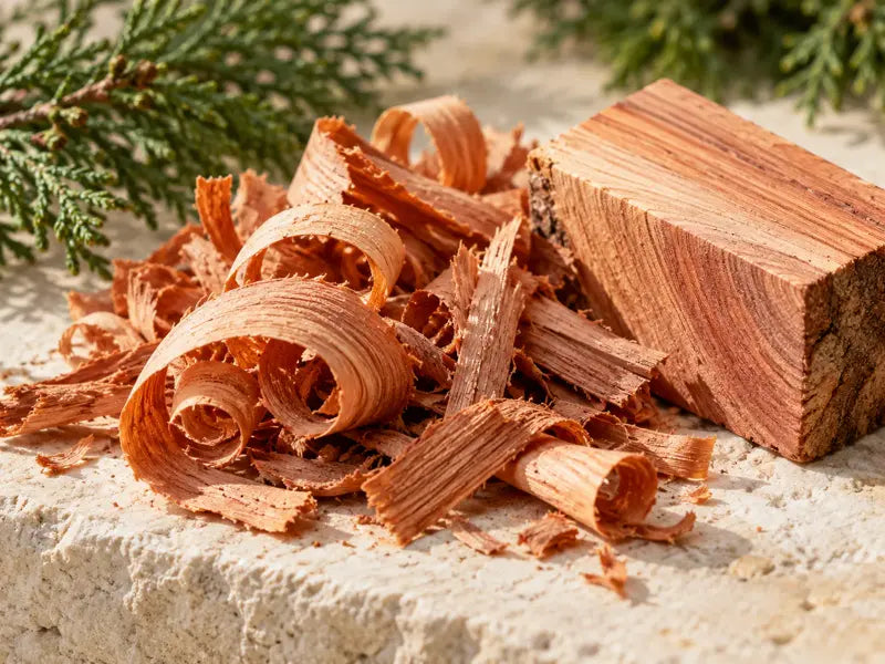 Cedarwood shavings
